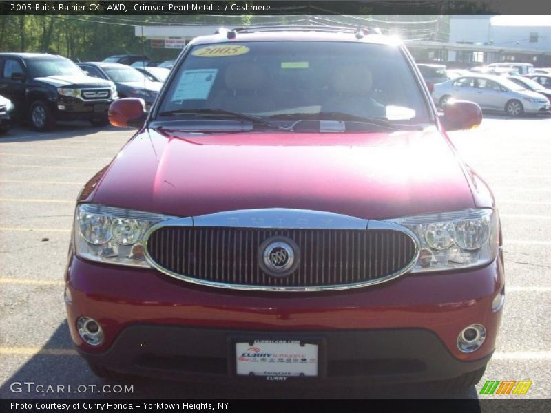 Crimson Pearl Metallic / Cashmere 2005 Buick Rainier CXL AWD