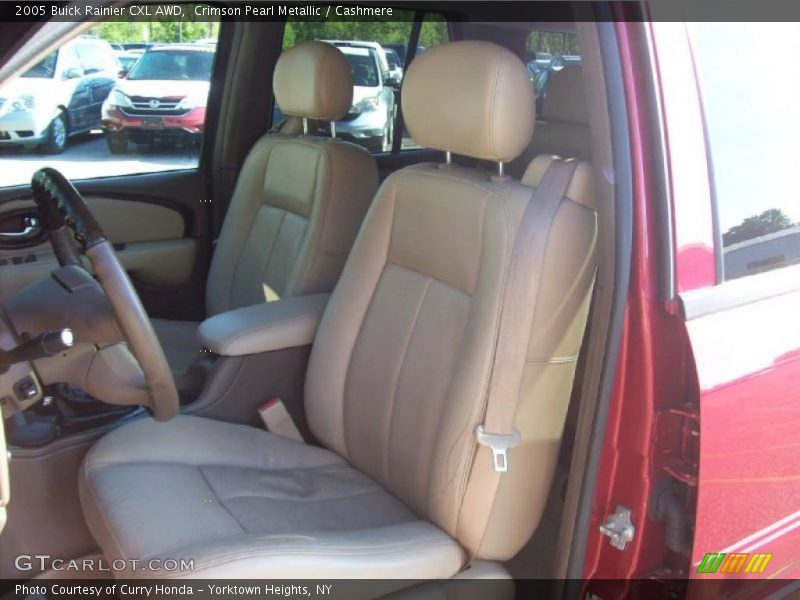 Crimson Pearl Metallic / Cashmere 2005 Buick Rainier CXL AWD
