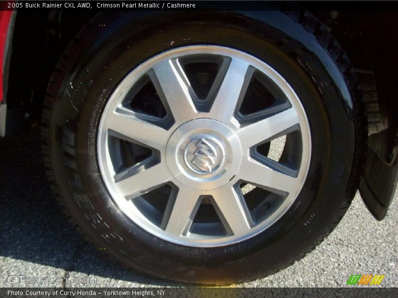 Crimson Pearl Metallic / Cashmere 2005 Buick Rainier CXL AWD