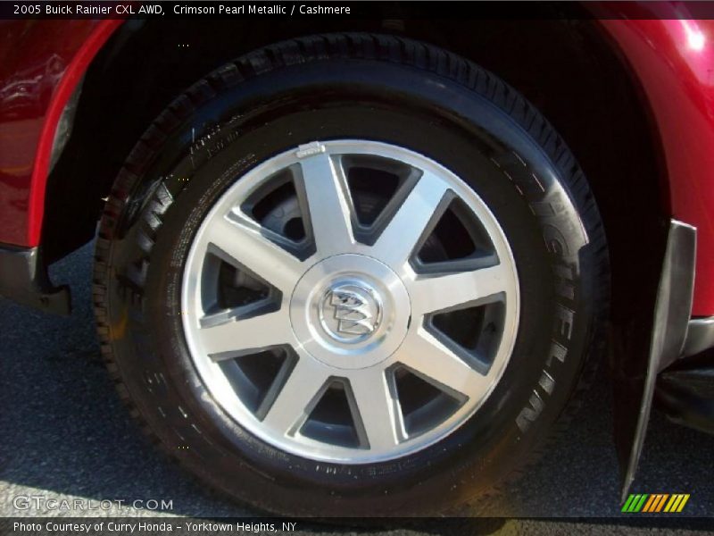 Crimson Pearl Metallic / Cashmere 2005 Buick Rainier CXL AWD