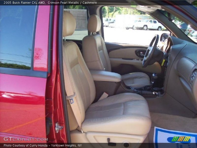 Crimson Pearl Metallic / Cashmere 2005 Buick Rainier CXL AWD
