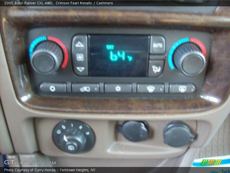 Crimson Pearl Metallic / Cashmere 2005 Buick Rainier CXL AWD