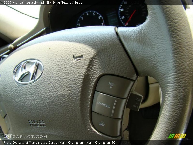 Silk Beige Metallic / Beige 2009 Hyundai Azera Limited