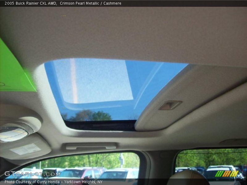 Crimson Pearl Metallic / Cashmere 2005 Buick Rainier CXL AWD