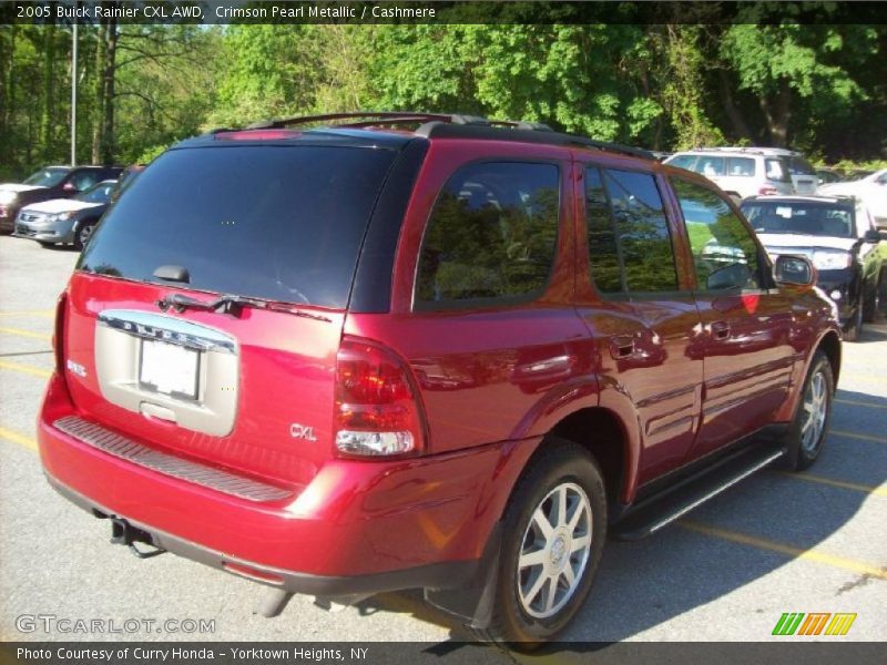 Crimson Pearl Metallic / Cashmere 2005 Buick Rainier CXL AWD