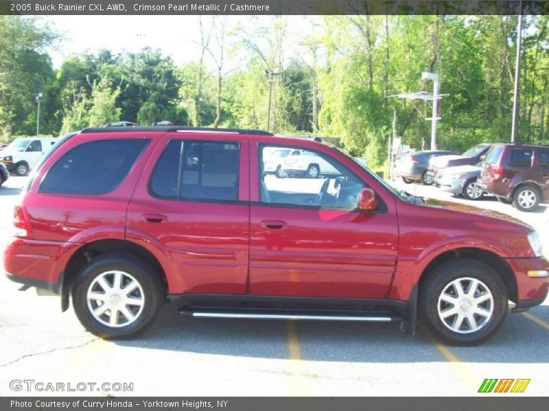 Crimson Pearl Metallic / Cashmere 2005 Buick Rainier CXL AWD