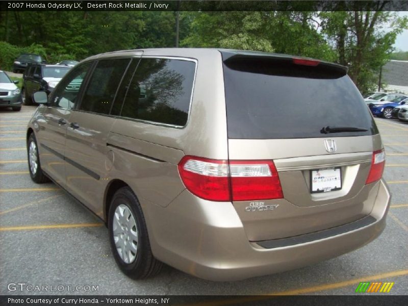 Desert Rock Metallic / Ivory 2007 Honda Odyssey LX