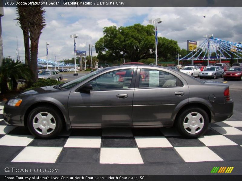 Graphite Metallic / Dark Slate Gray 2005 Dodge Stratus SXT Sedan