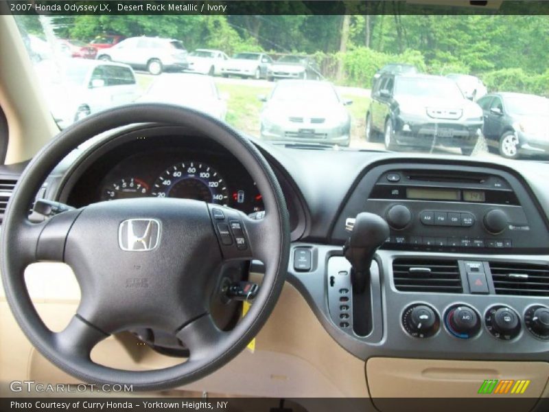 Desert Rock Metallic / Ivory 2007 Honda Odyssey LX