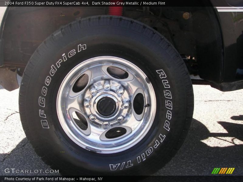 Dark Shadow Grey Metallic / Medium Flint 2004 Ford F350 Super Duty FX4 SuperCab 4x4