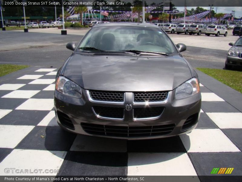 Graphite Metallic / Dark Slate Gray 2005 Dodge Stratus SXT Sedan