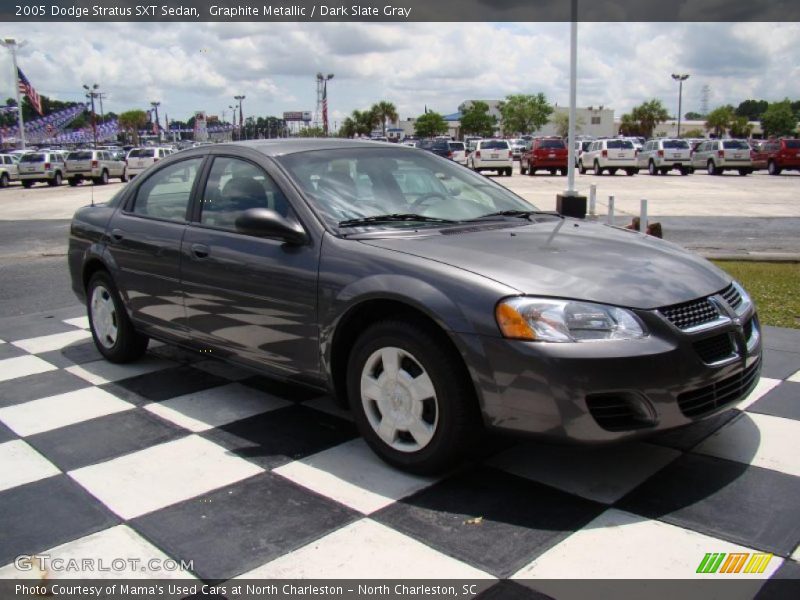 Graphite Metallic / Dark Slate Gray 2005 Dodge Stratus SXT Sedan