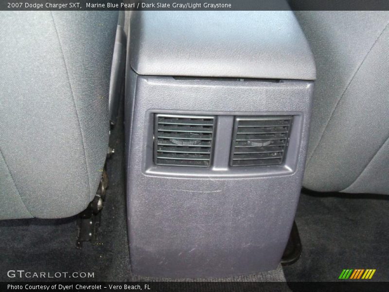 Marine Blue Pearl / Dark Slate Gray/Light Graystone 2007 Dodge Charger SXT