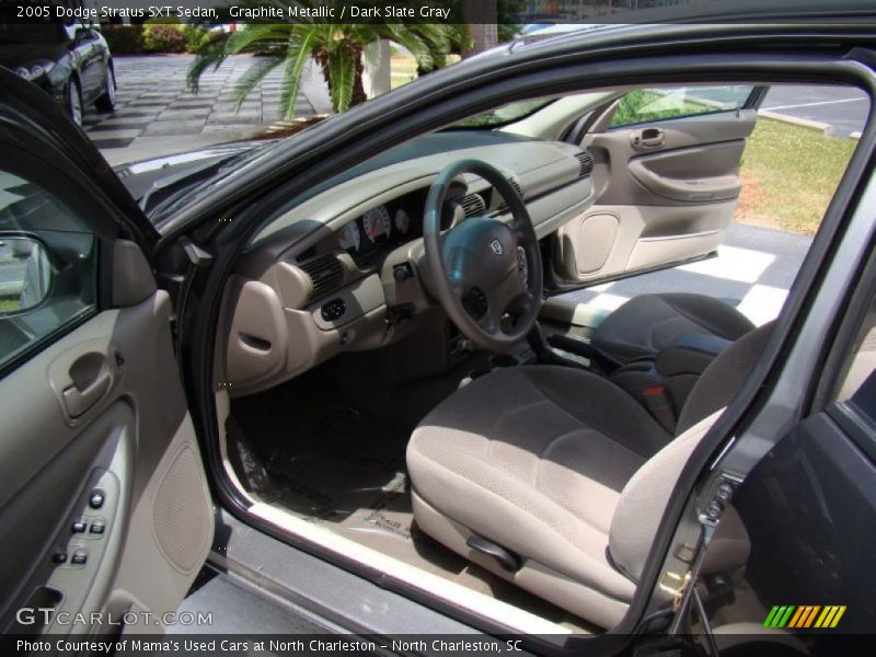 Graphite Metallic / Dark Slate Gray 2005 Dodge Stratus SXT Sedan