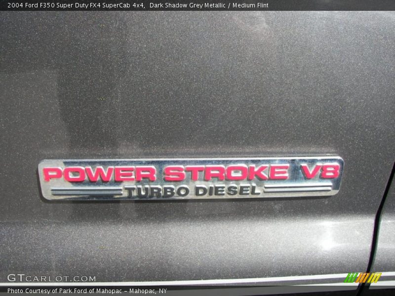Dark Shadow Grey Metallic / Medium Flint 2004 Ford F350 Super Duty FX4 SuperCab 4x4