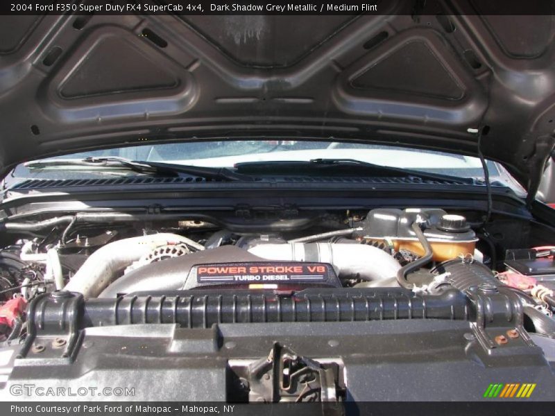 Dark Shadow Grey Metallic / Medium Flint 2004 Ford F350 Super Duty FX4 SuperCab 4x4