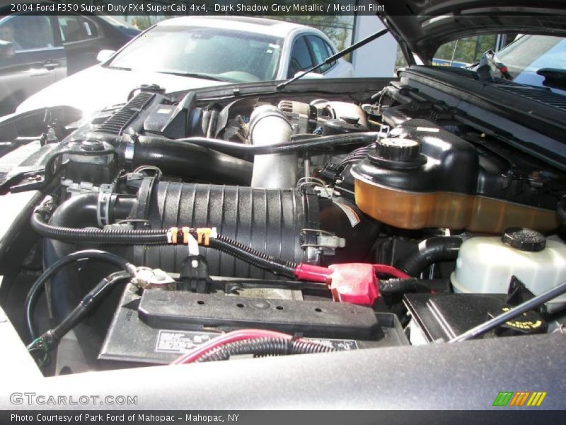 Dark Shadow Grey Metallic / Medium Flint 2004 Ford F350 Super Duty FX4 SuperCab 4x4