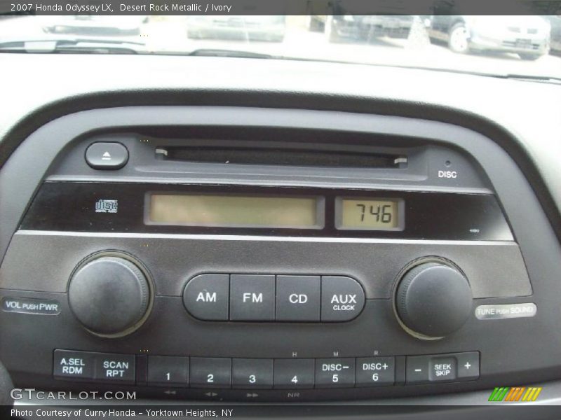 Desert Rock Metallic / Ivory 2007 Honda Odyssey LX