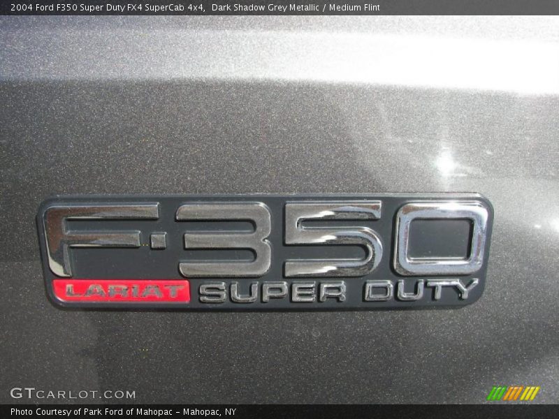 Dark Shadow Grey Metallic / Medium Flint 2004 Ford F350 Super Duty FX4 SuperCab 4x4
