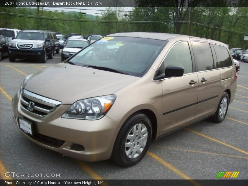 Desert Rock Metallic / Ivory 2007 Honda Odyssey LX