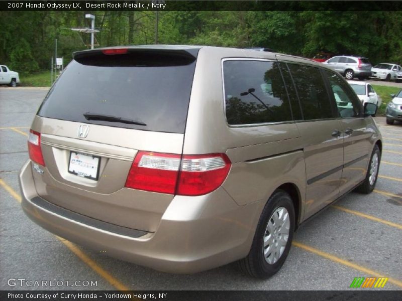 Desert Rock Metallic / Ivory 2007 Honda Odyssey LX