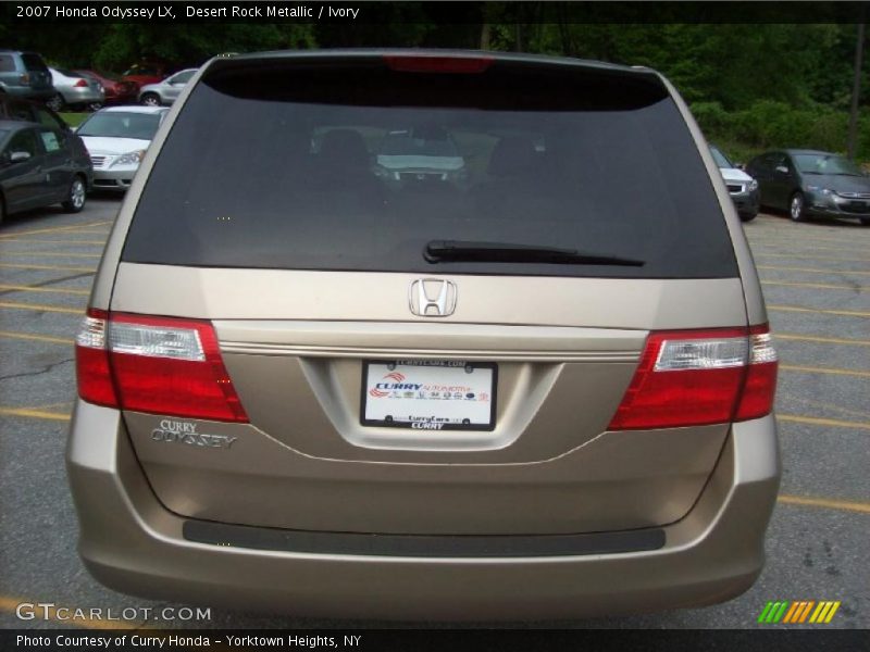 Desert Rock Metallic / Ivory 2007 Honda Odyssey LX