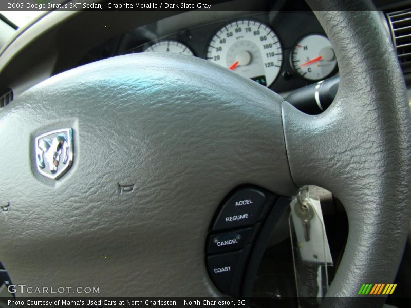 Graphite Metallic / Dark Slate Gray 2005 Dodge Stratus SXT Sedan