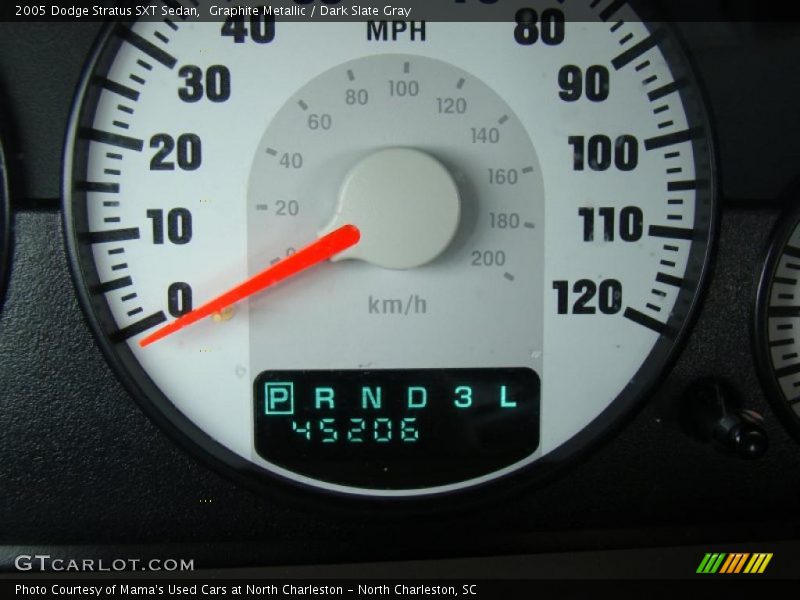 Graphite Metallic / Dark Slate Gray 2005 Dodge Stratus SXT Sedan