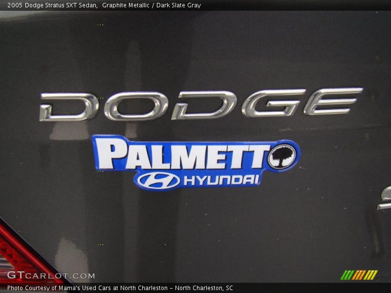 Graphite Metallic / Dark Slate Gray 2005 Dodge Stratus SXT Sedan