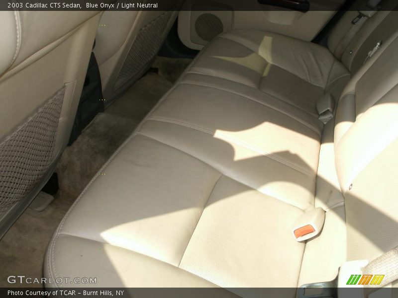 Blue Onyx / Light Neutral 2003 Cadillac CTS Sedan