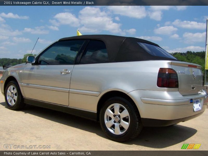 Desert Wind Metallic / Black 2001 Volkswagen Cabrio GLX