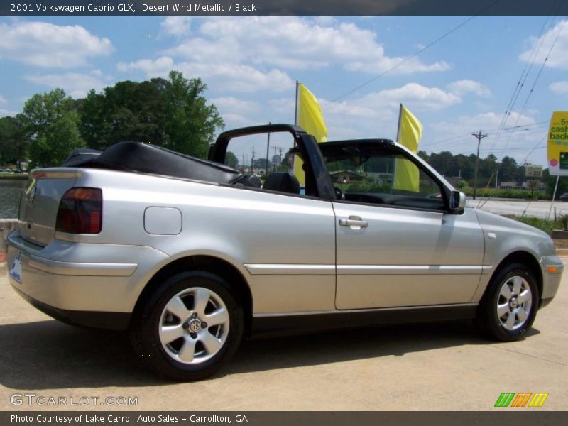 Desert Wind Metallic / Black 2001 Volkswagen Cabrio GLX