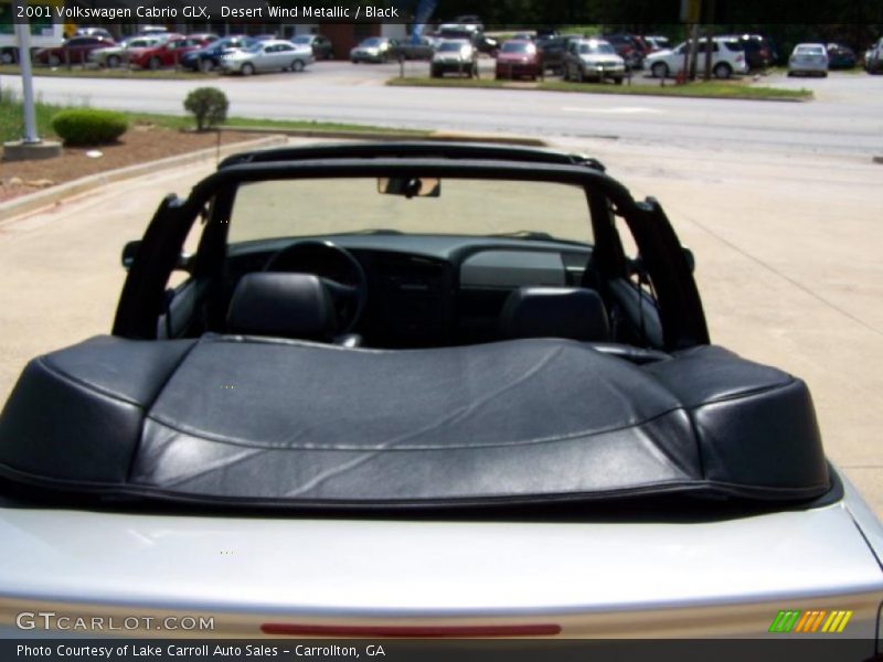 Desert Wind Metallic / Black 2001 Volkswagen Cabrio GLX