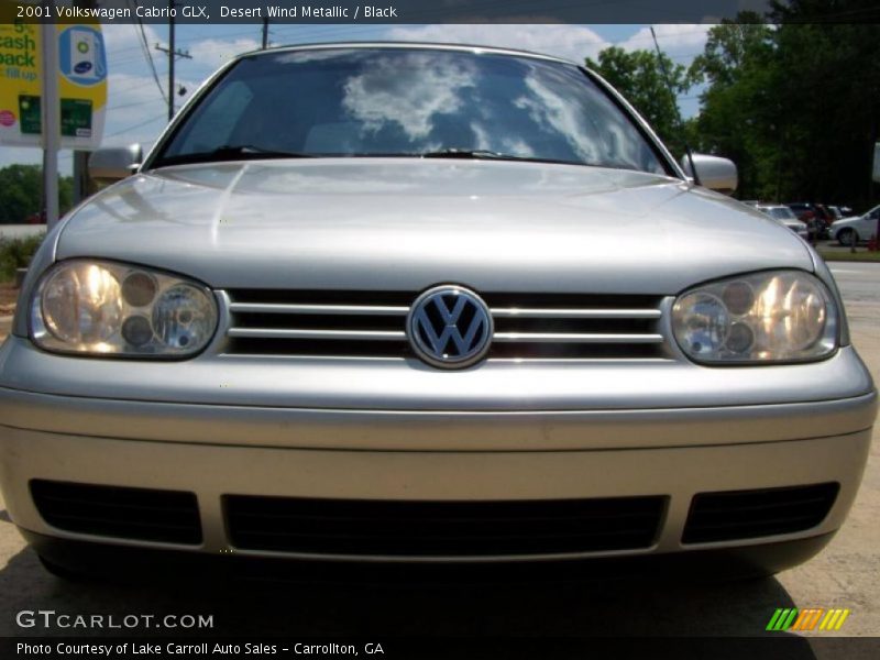 Desert Wind Metallic / Black 2001 Volkswagen Cabrio GLX