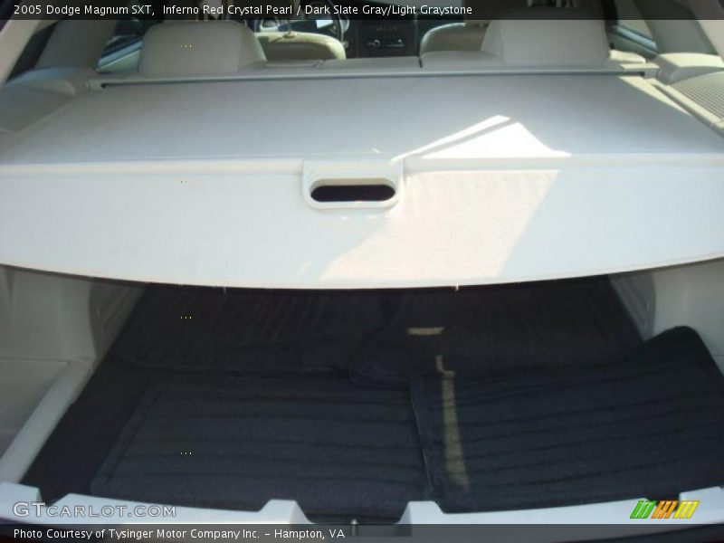 Inferno Red Crystal Pearl / Dark Slate Gray/Light Graystone 2005 Dodge Magnum SXT