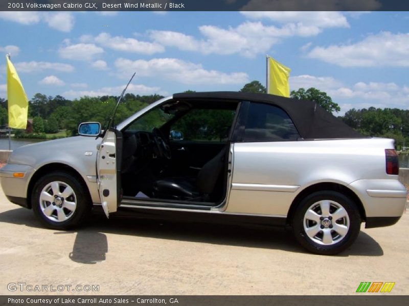 Desert Wind Metallic / Black 2001 Volkswagen Cabrio GLX