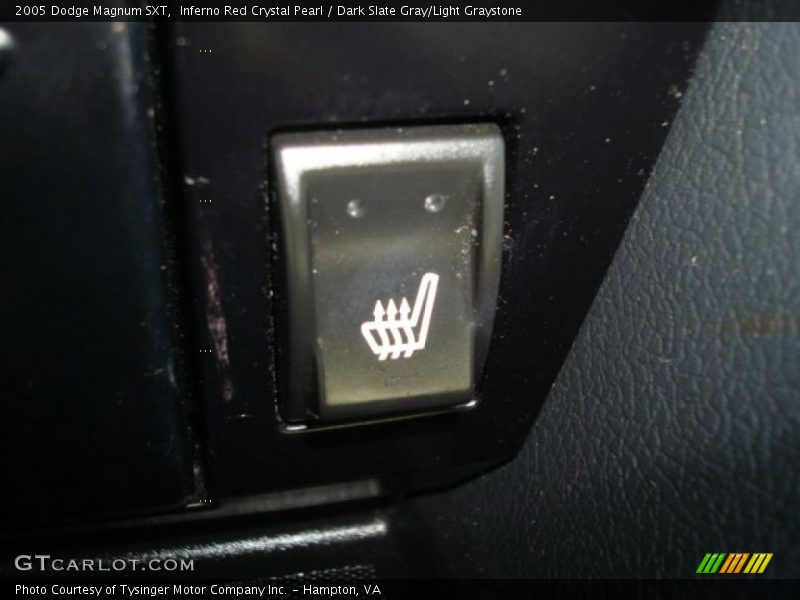 Inferno Red Crystal Pearl / Dark Slate Gray/Light Graystone 2005 Dodge Magnum SXT