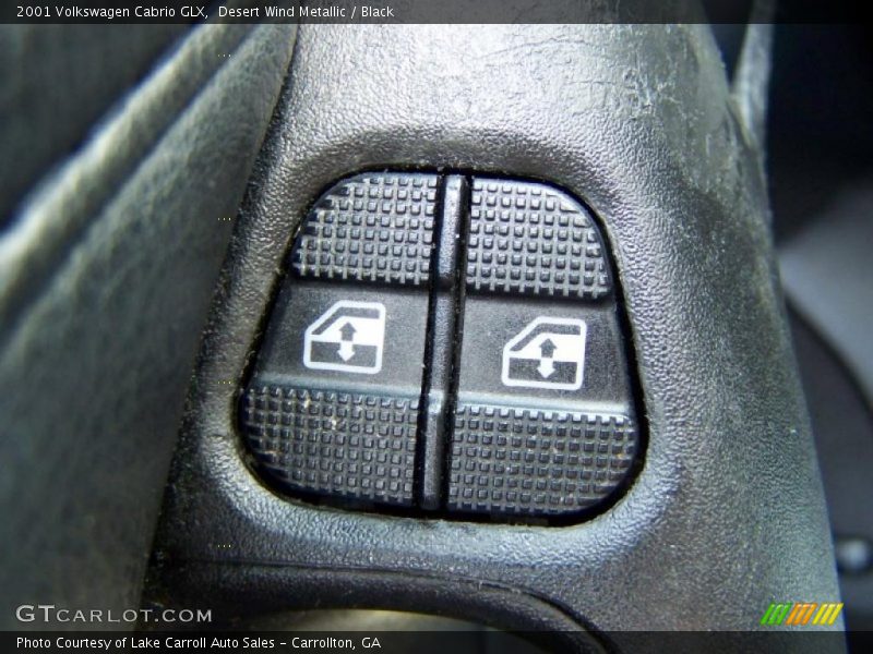 Desert Wind Metallic / Black 2001 Volkswagen Cabrio GLX