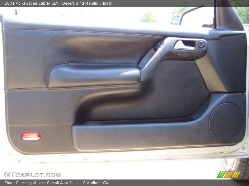 Desert Wind Metallic / Black 2001 Volkswagen Cabrio GLX