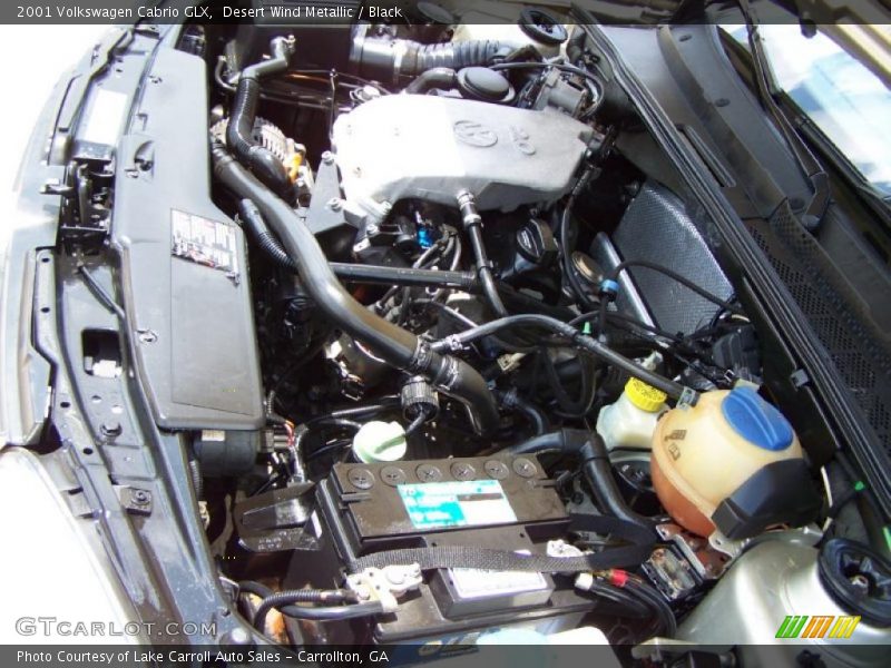 Desert Wind Metallic / Black 2001 Volkswagen Cabrio GLX