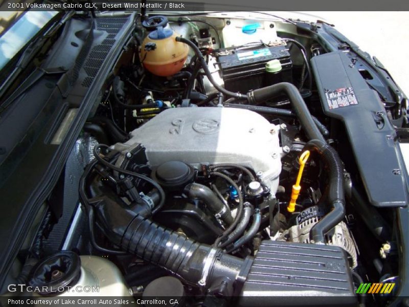 Desert Wind Metallic / Black 2001 Volkswagen Cabrio GLX