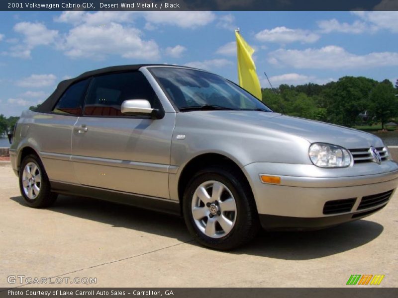 Desert Wind Metallic / Black 2001 Volkswagen Cabrio GLX