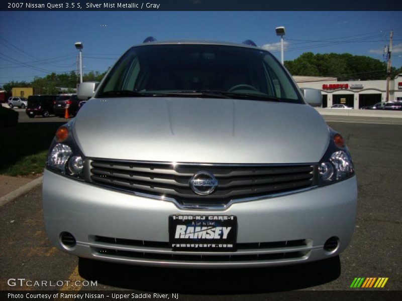 Silver Mist Metallic / Gray 2007 Nissan Quest 3.5 S