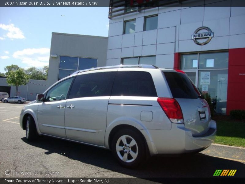 Silver Mist Metallic / Gray 2007 Nissan Quest 3.5 S