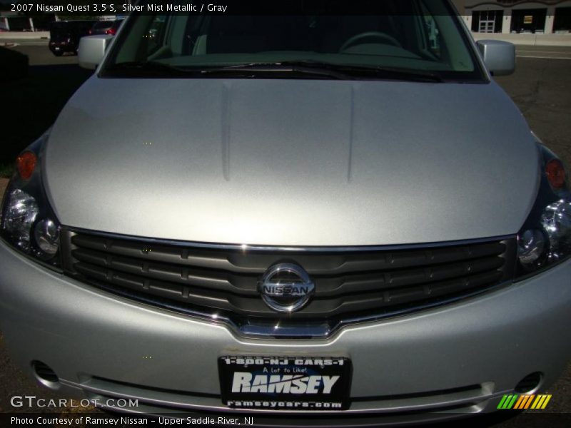 Silver Mist Metallic / Gray 2007 Nissan Quest 3.5 S