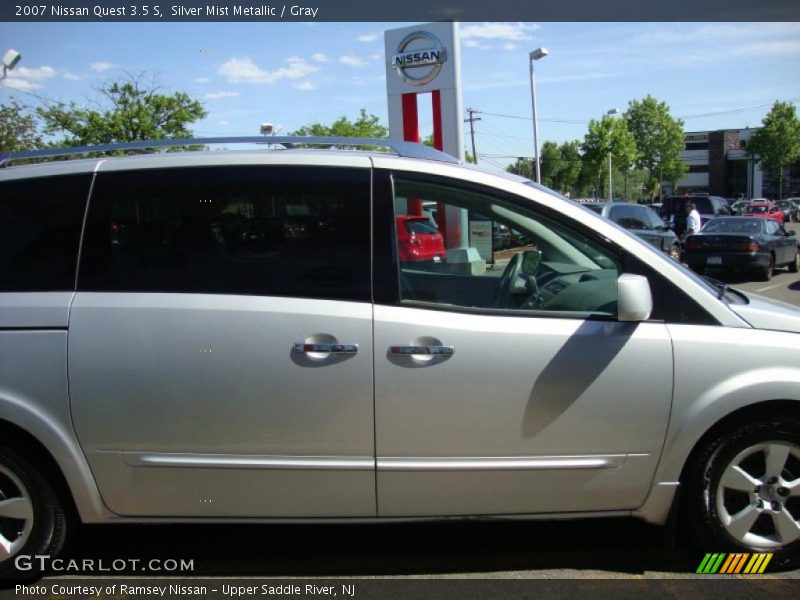 Silver Mist Metallic / Gray 2007 Nissan Quest 3.5 S