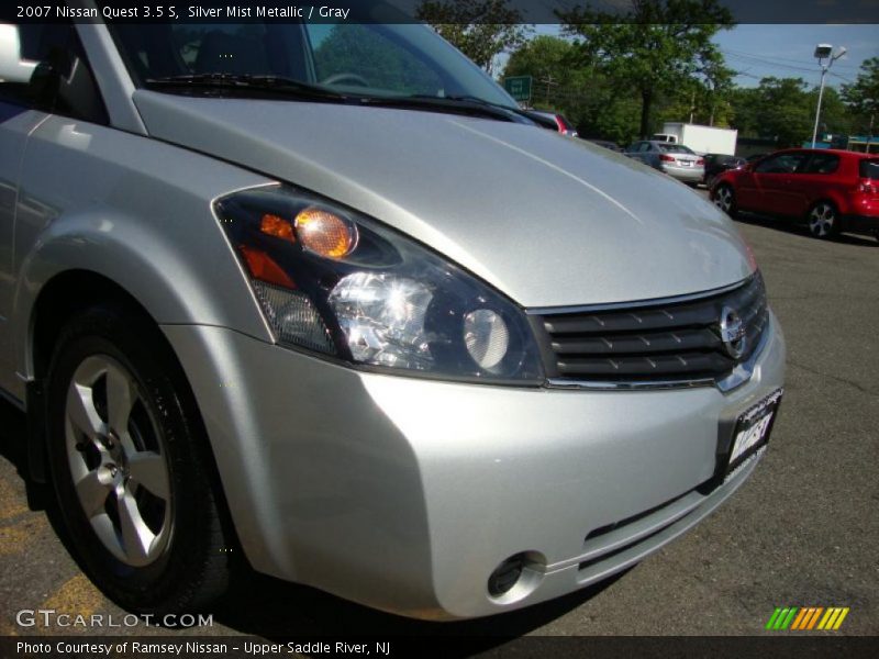 Silver Mist Metallic / Gray 2007 Nissan Quest 3.5 S