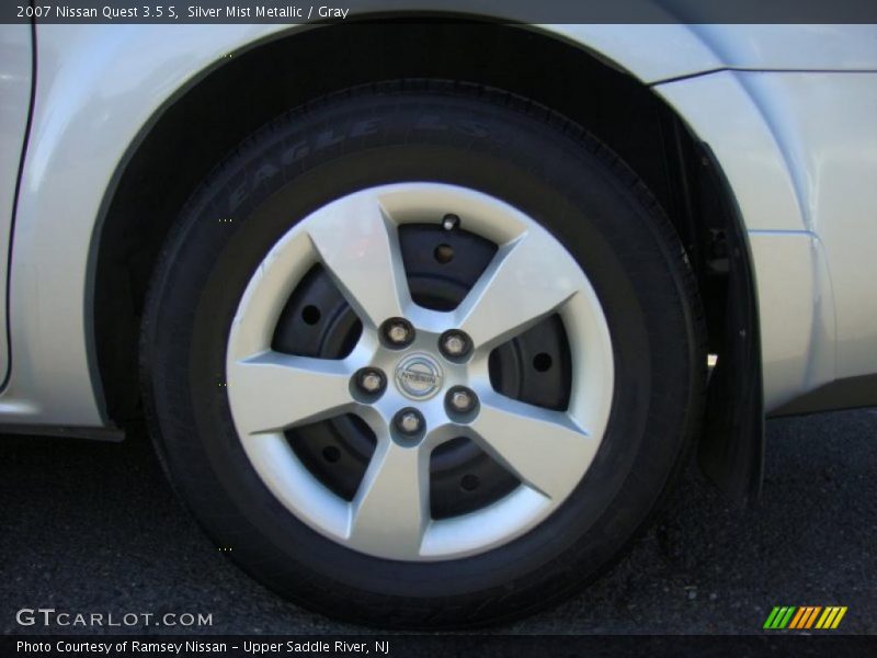 Silver Mist Metallic / Gray 2007 Nissan Quest 3.5 S