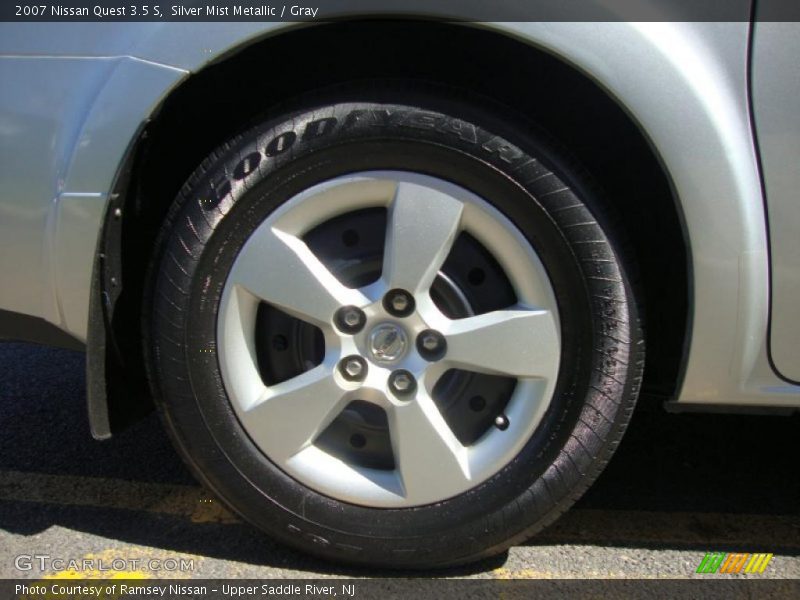Silver Mist Metallic / Gray 2007 Nissan Quest 3.5 S