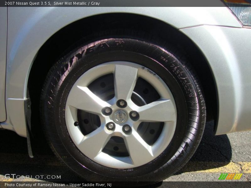 Silver Mist Metallic / Gray 2007 Nissan Quest 3.5 S